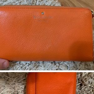 Kate spade wallet loved wallet but has lots of life to it see pictures